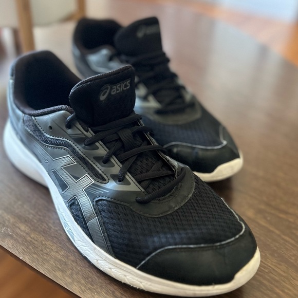 Asics Stormer Running Mens Shoes Size 12, Color: Grey/Black - Picture 5 of 7